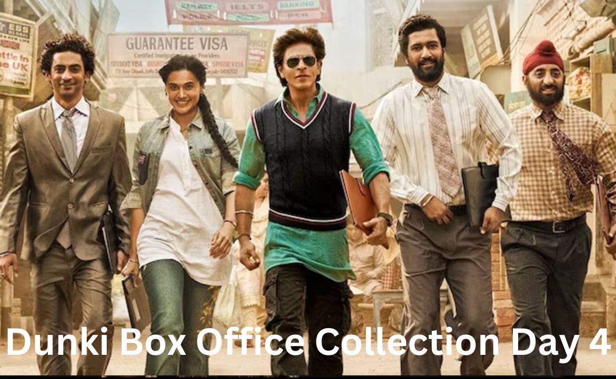 Dunki Box Office Collection Day 4