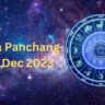 Aaj Ka Panchang 29th Dec 2023