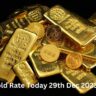 Gold Silver Rate Today 29th Dec 2023